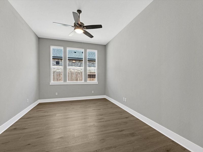 Spacious, unfurnished interior of a new home in Pecan Ridge, Fulshear (Image 14). Spacious, unfurnished interior of a new home in Pecan Ridge, Fulshear (Image 14).