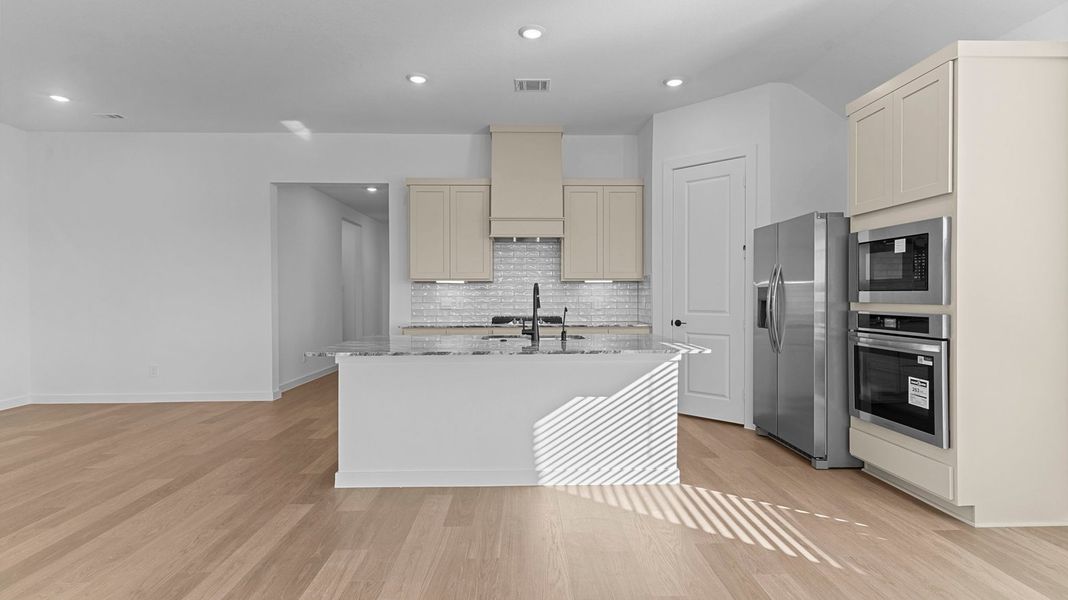 Furnished interior view inside a new home in Alexander, Pearland (Image 3).