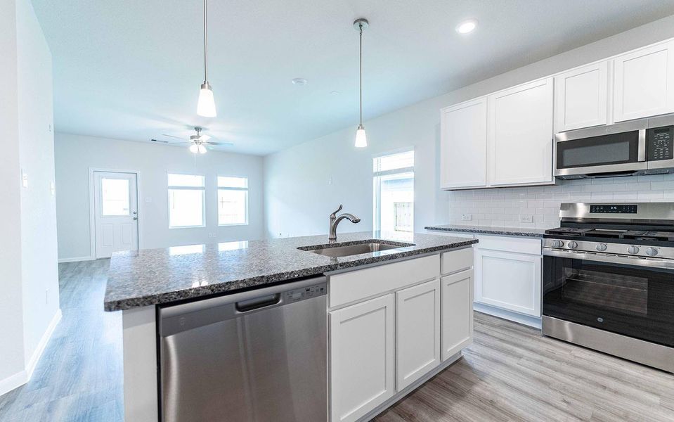 Furnished interior view inside a new home in Colony at Pinehurst, Pinehurst (Image 5).