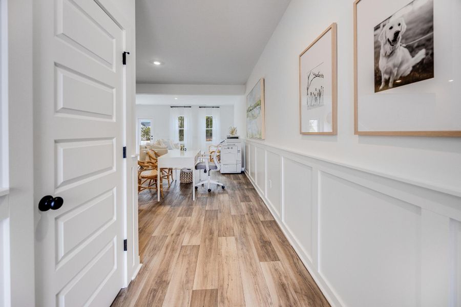 Furnished interior view inside a new home in Dawson Pointe, Summerville (Image 11).