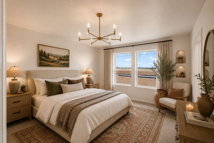 Furnished interior view inside a new home in Lake Bluff, Greeley (Image 7).