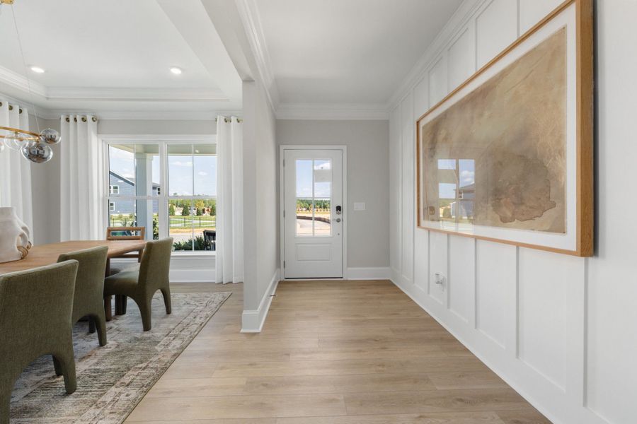 Representative furnished interior of a home built from the Continental by Pulte Homes in Mailman Post, Knightdale (Image 16).