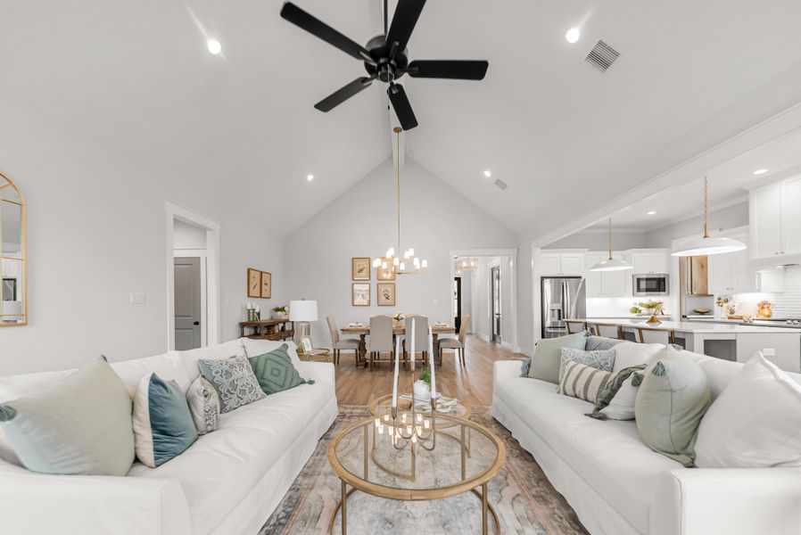 Representative furnished interior of a home built from the The Landry by Reece Homes in Oakmont, Bryan (Image 30).