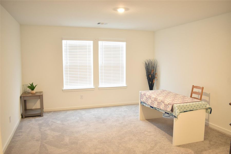 Furnished interior view inside a new home in Bridge Creek 45s and 50s, Cypress (Image 15). Furnished interior view inside a new home in Bridge Creek 45s and 50s, Cypress (Image 15).