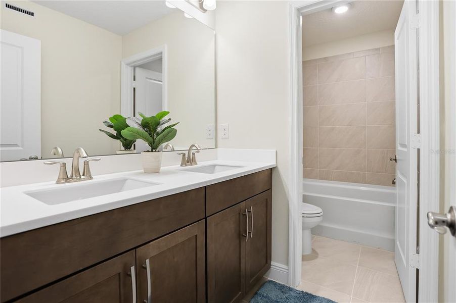 Furnished interior view inside a new home in Acuera Estates, Apopka (Image 40). Furnished interior view inside a new home in Acuera Estates, Apopka (Image 40).