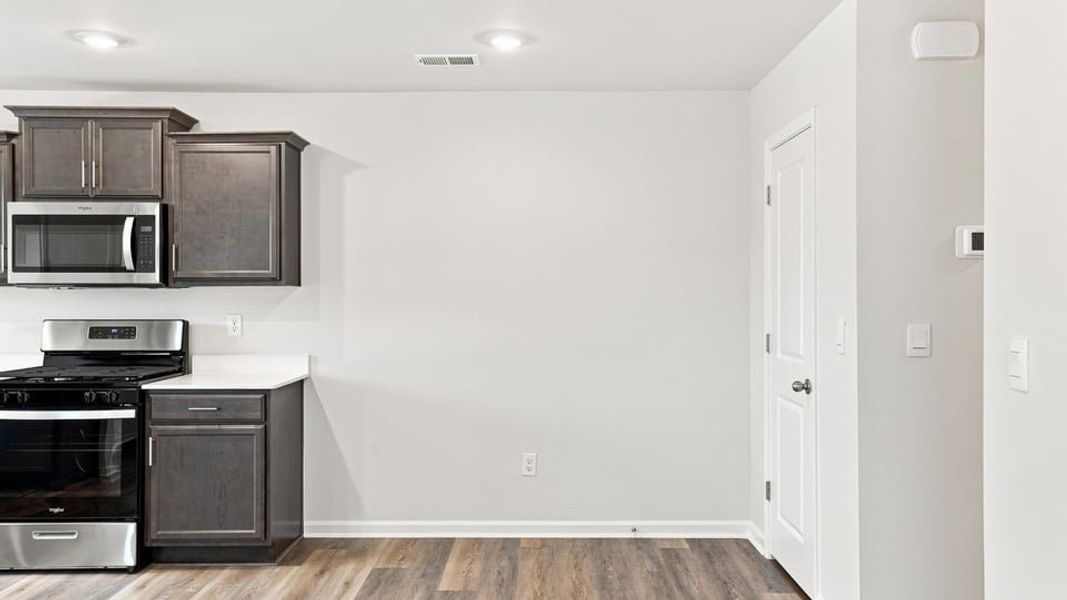 Furnished interior view inside a new home in Village 3, Woodruff (Image 6). Furnished interior view inside a new home in Village 3, Woodruff (Image 6).