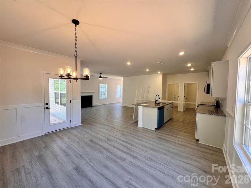 Spacious, unfurnished interior of a new home in Village at Parkside, Gastonia (Image 12).