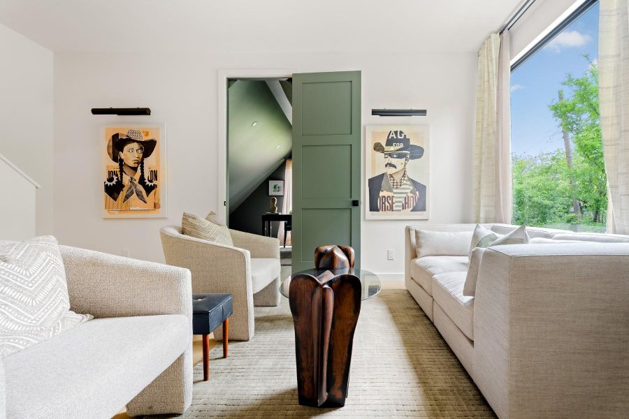 Furnished interior view inside a new home in , Austin (Image 14).