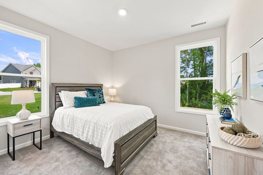 Representative furnished interior of a home built from the The Concerto by Chesapeake Homes in Highgate, Clayton (Image 21).