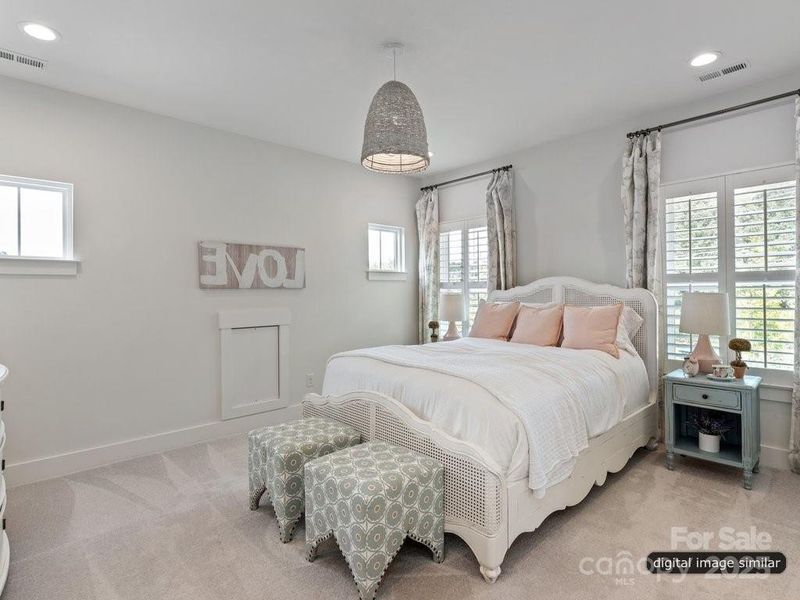 Furnished interior view inside a new home in McLean - South Shore, Clover (Image 26).