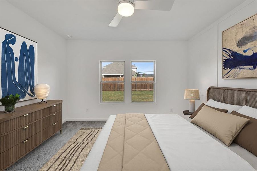 Furnished interior view inside a new home in Rolling Ridge, Van Alstyne (Image 11). Furnished interior view inside a new home in Rolling Ridge, Van Alstyne (Image 11).