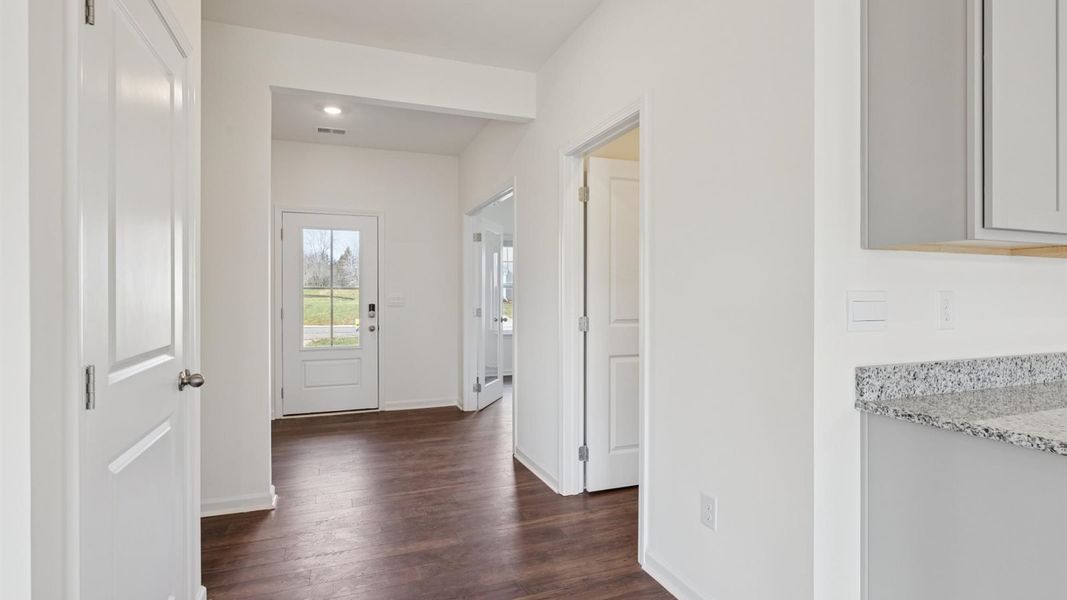 Spacious, unfurnished interior of a new home in Whispering Springs, Maryville (Image 18). Spacious, unfurnished interior of a new home in Whispering Springs, Maryville (Image 18).
