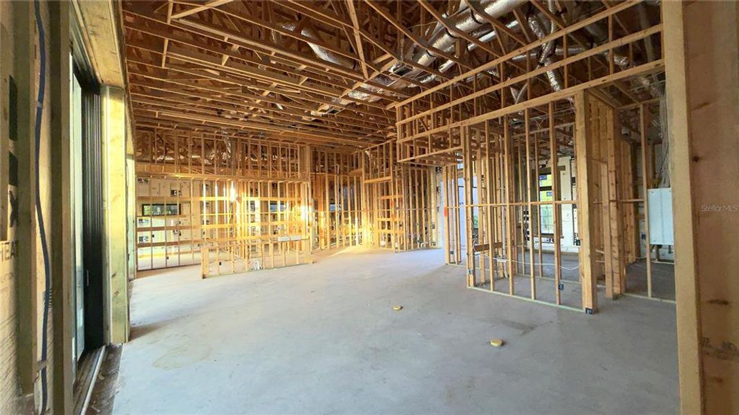 In-progress construction of a new home in , Sarasota, FL (Image 15).