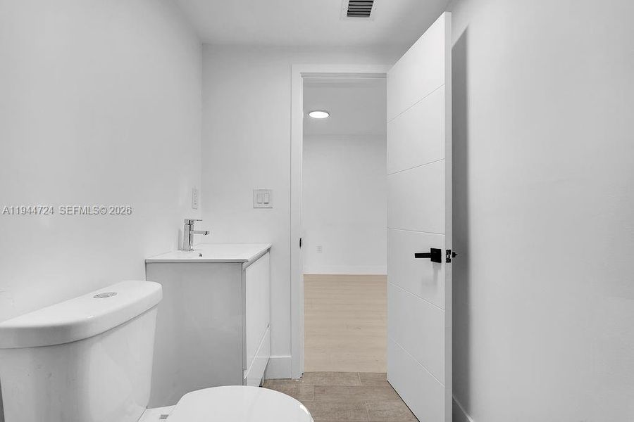 Furnished interior view inside a new home in , Miami (Image 11).