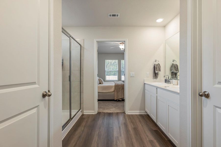 Furnished interior view inside a new home in , Georgetown (Image 10). Furnished interior view inside a new home in , Georgetown (Image 10).