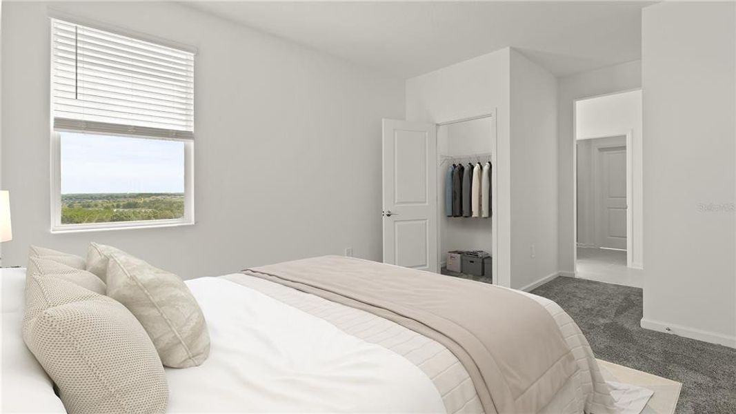 Furnished interior view inside a new home in , Clermont (Image 12). Furnished interior view inside a new home in , Clermont (Image 12).