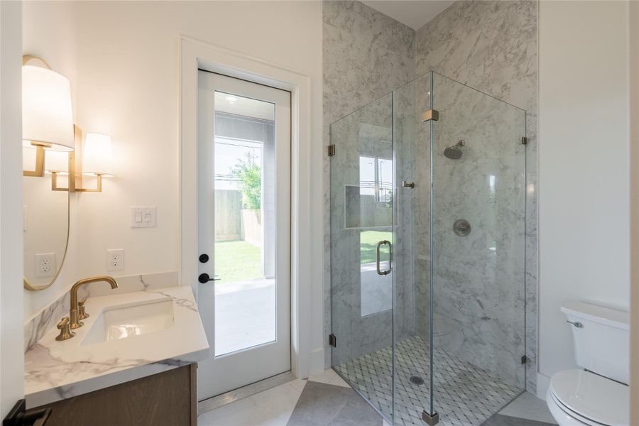 Furnished interior view inside a new home in , Houston (Image 14).