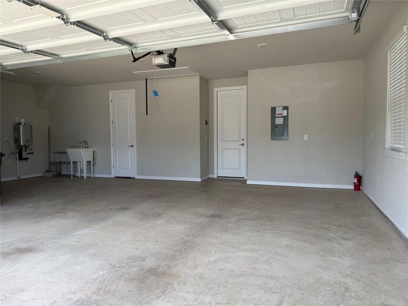 Secure parking and ample utility space with easy access.