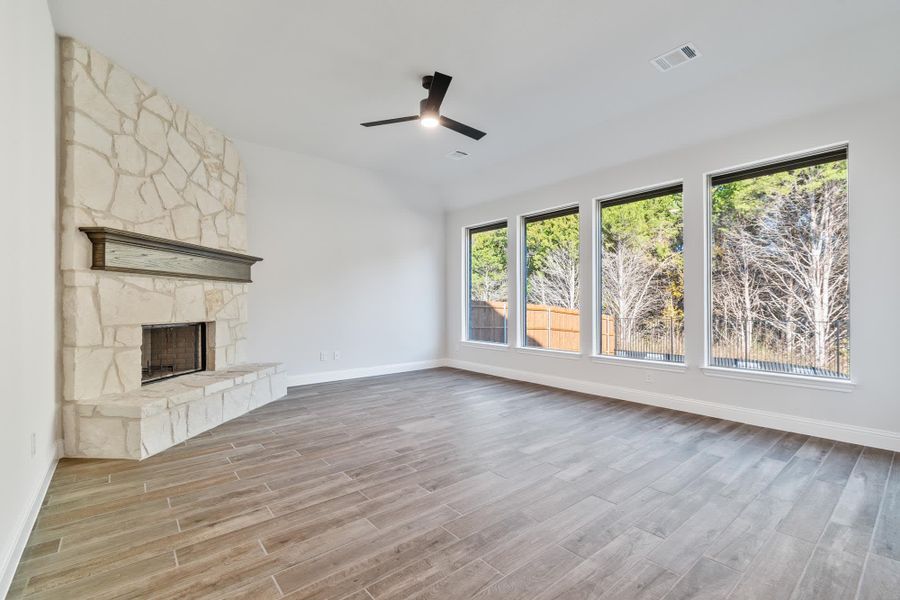 Family Room | Concept 2050 at Massey Meadows in Midlothian, TX by Landsea Homes