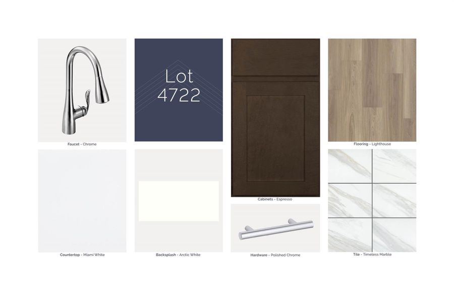 Sample of building materials used in homes in Magnolia Ridge, Magnolia (Image 12).