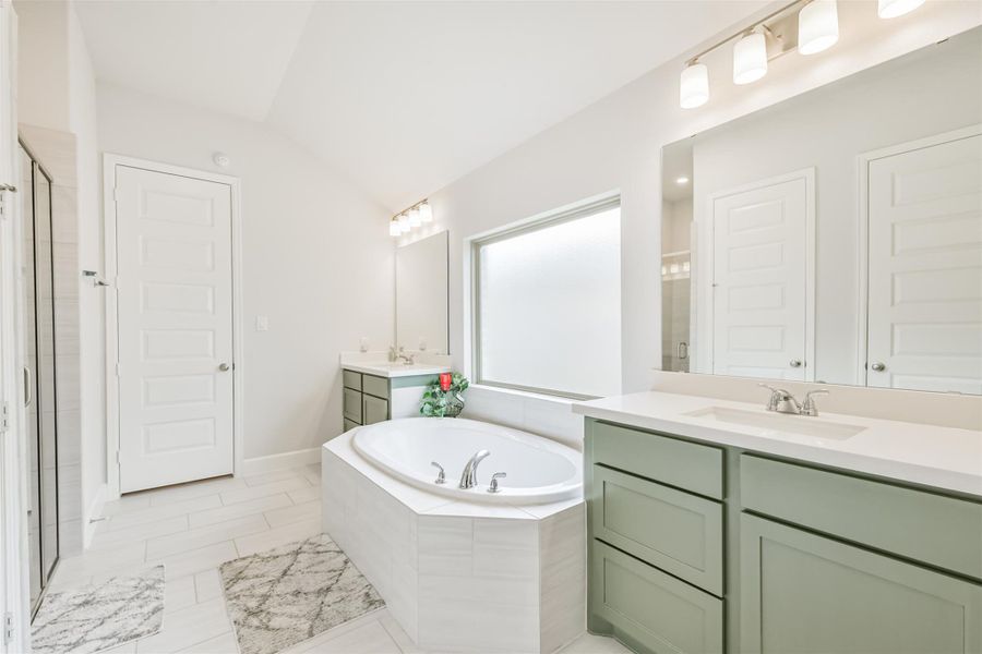 Furnished interior view inside a new home in Escondido, Magnolia (Image 30).