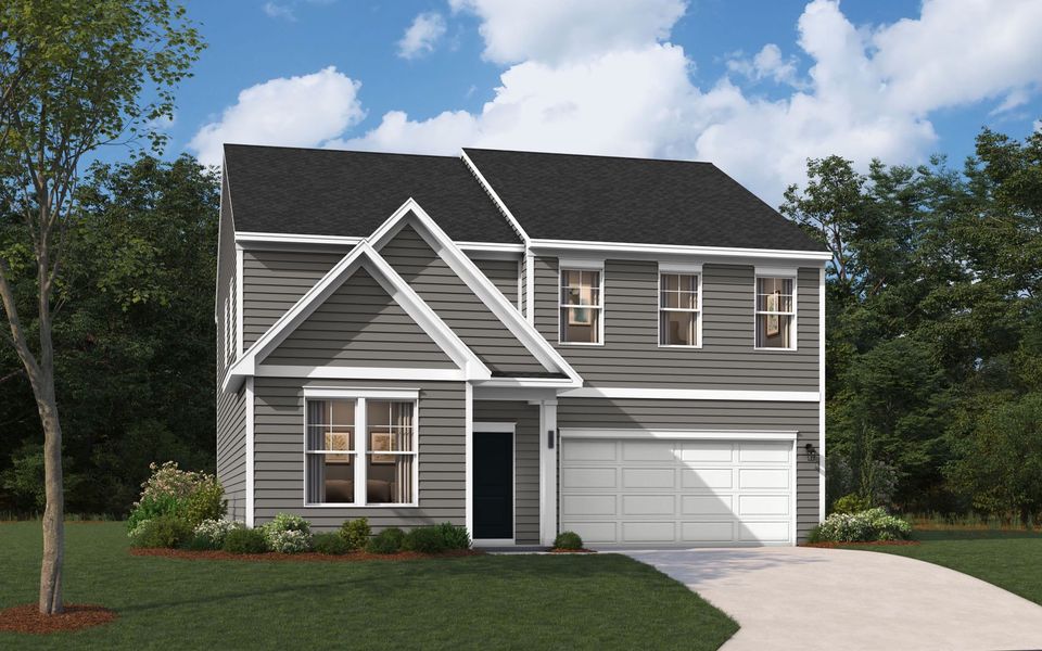 Representative exterior photo of a completed home built from the The Idlewild by Stanley Martin Homes in Clairmont, Charlotte, NC (Image 27). Representative exterior photo of a completed home built from the The Idlewild by Stanley Martin Homes in Clairmont, Charlotte, NC (Image 27).