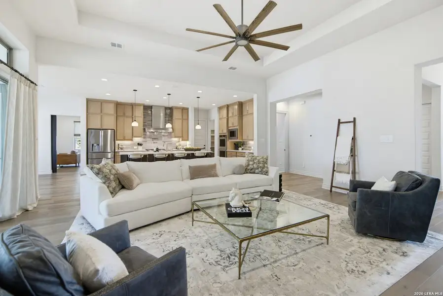 Furnished interior view inside a new home in Esperanza - 80' & 90', Boerne (Image 7). Furnished interior view inside a new home in Esperanza - 80' & 90', Boerne (Image 7).