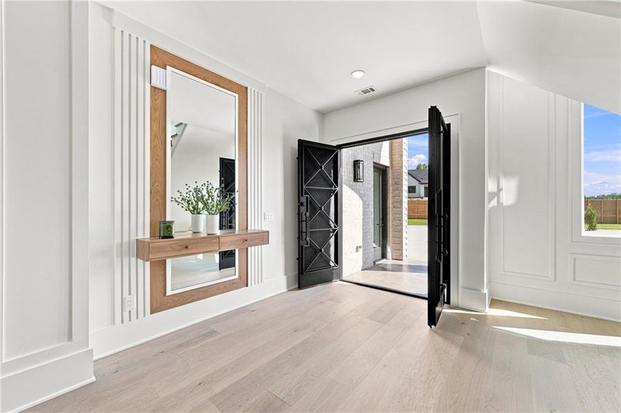 Furnished interior view inside a new home in , Buford (Image 39).