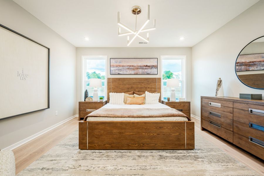 Representative furnished interior of a home built from the Olive by Fischer Homes in Easton Park, Dallas (Image 19). Representative furnished interior of a home built from the Olive by Fischer Homes in Easton Park, Dallas (Image 19).