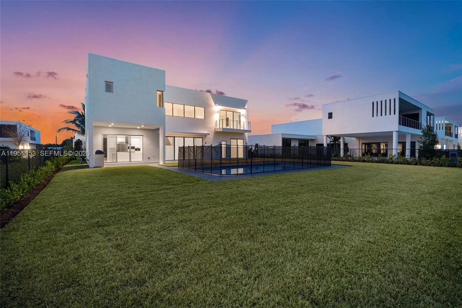 Exterior details and patio area of a home in , Weston (Image 30).