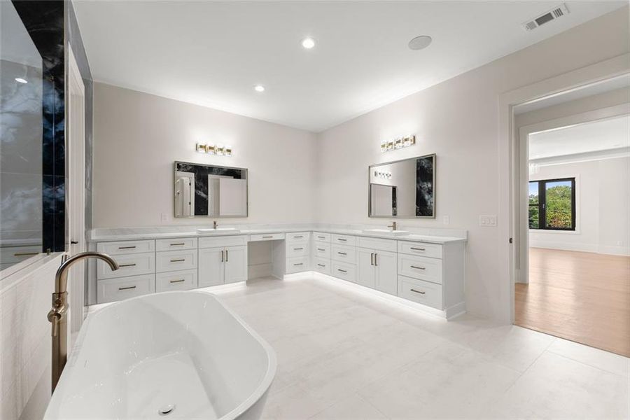 Furnished interior view inside a new home in , Dacula (Image 34).