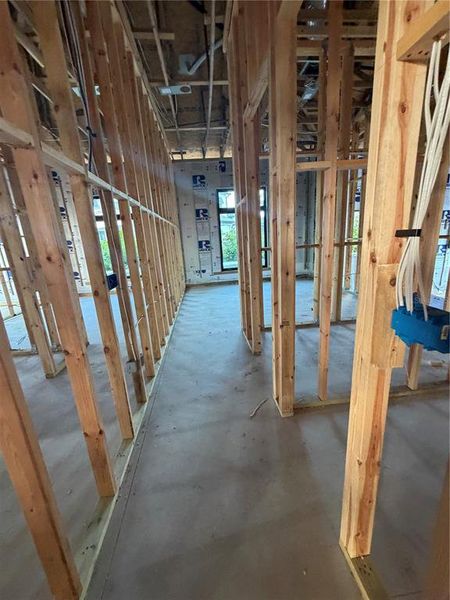 In-progress construction of a new home in , Sarasota, FL (Image 17).