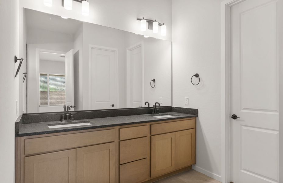 Furnished interior view inside a new home in Regent Hills - Meadow Series, Buckeye (Image 12).