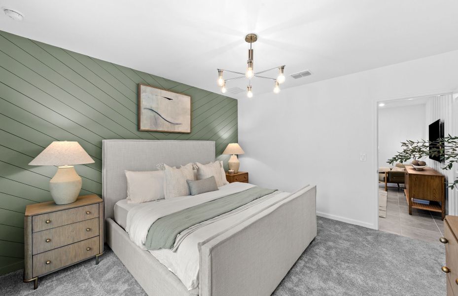 Furnished interior view inside a new home in Caloosa Cove, Labelle (Image 8).