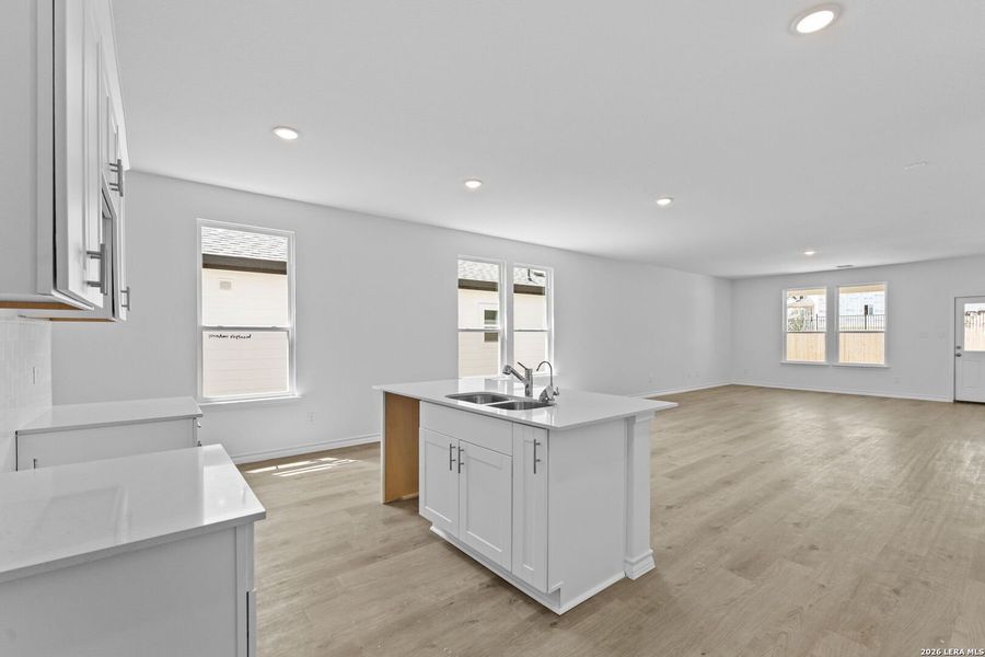 Furnished interior view inside a new home in Corley Farms, Boerne (Image 7).