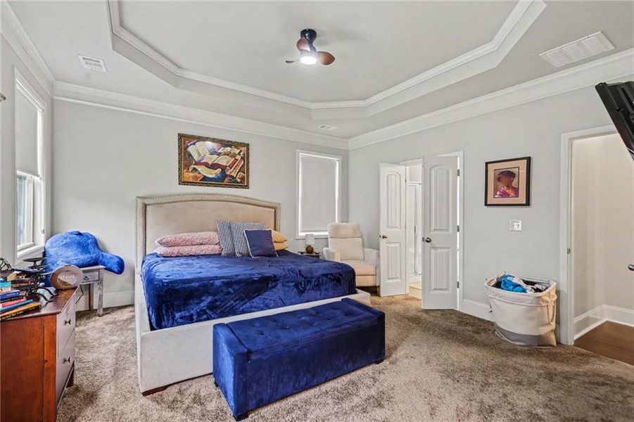 Furnished interior view inside a new home in , Atlanta (Image 5).