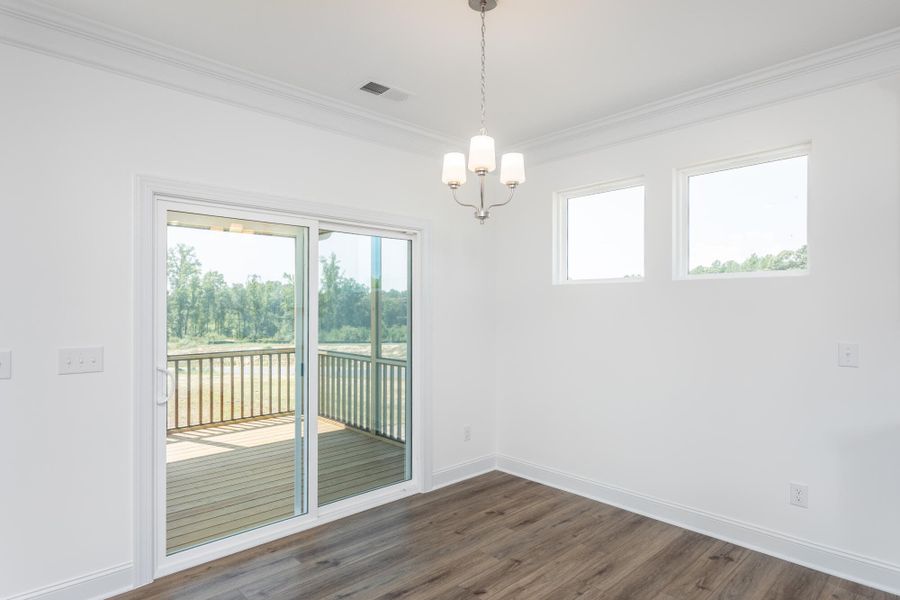 Spacious, unfurnished interior of a new home in Cedar Ridge, Angier (Image 14).
