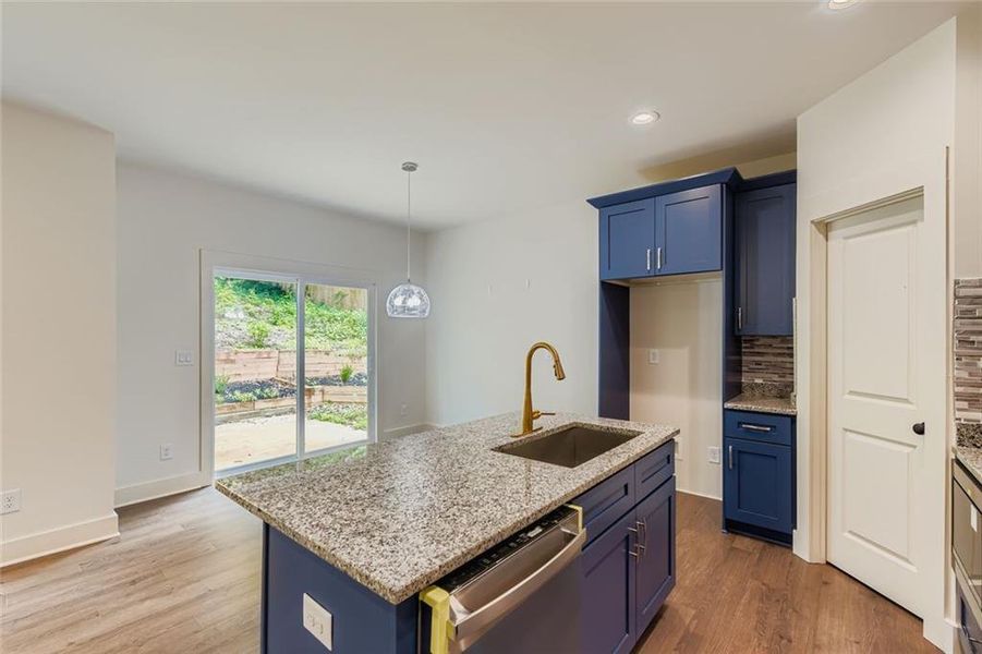 Furnished interior view inside a new home in , Decatur (Image 9).