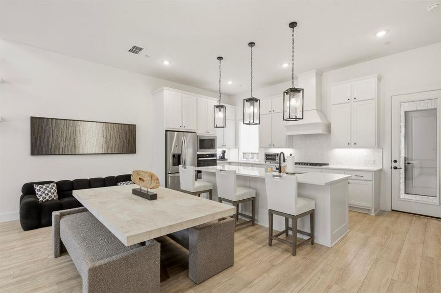 Furnished interior view inside a new home in , Frisco (Image 6).