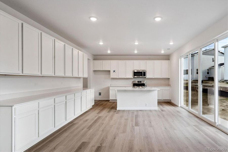 Furnished interior view inside a new home in Fossil Creek, Windsor (Image 4).