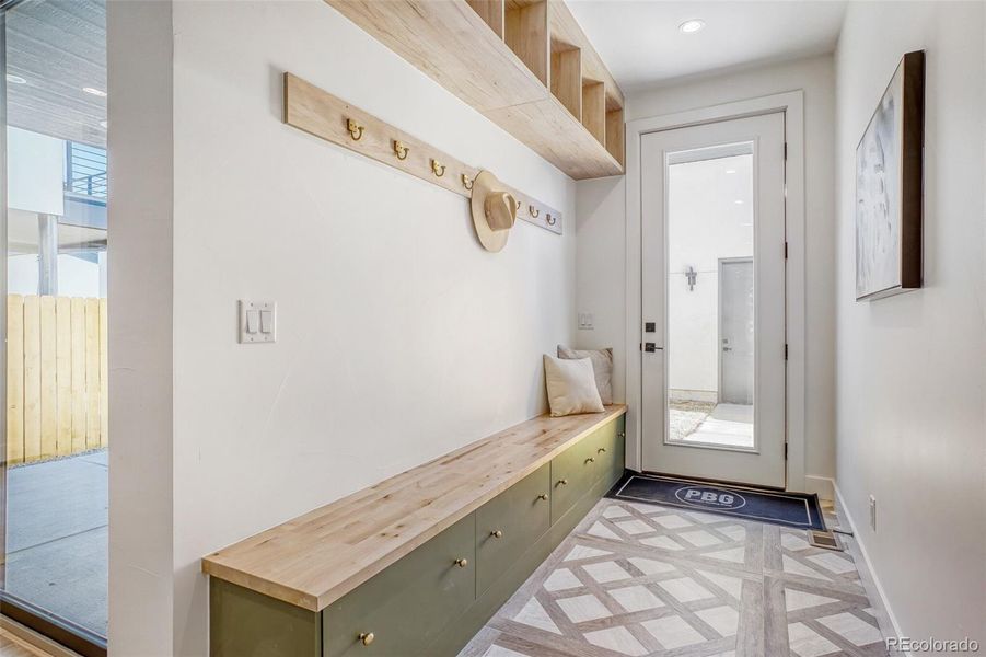 Furnished interior view inside a new home in , Denver (Image 42).