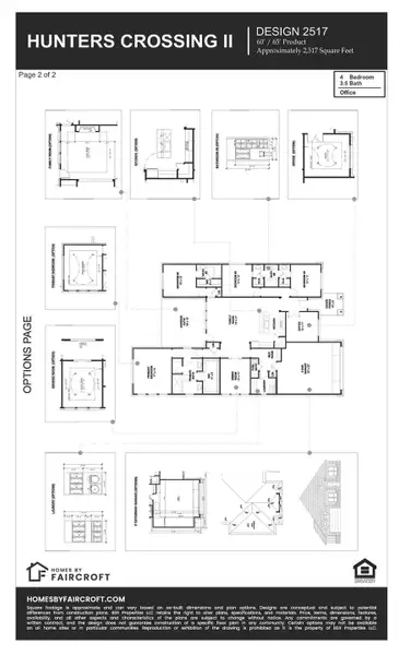 2D floor plan layout of this home in , Sealy, TX (Image 4).
