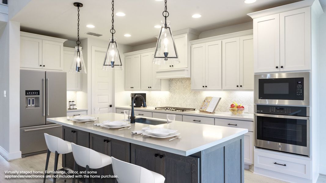 Furnished interior view inside a new home in Nolina 60', Georgetown (Image 3).