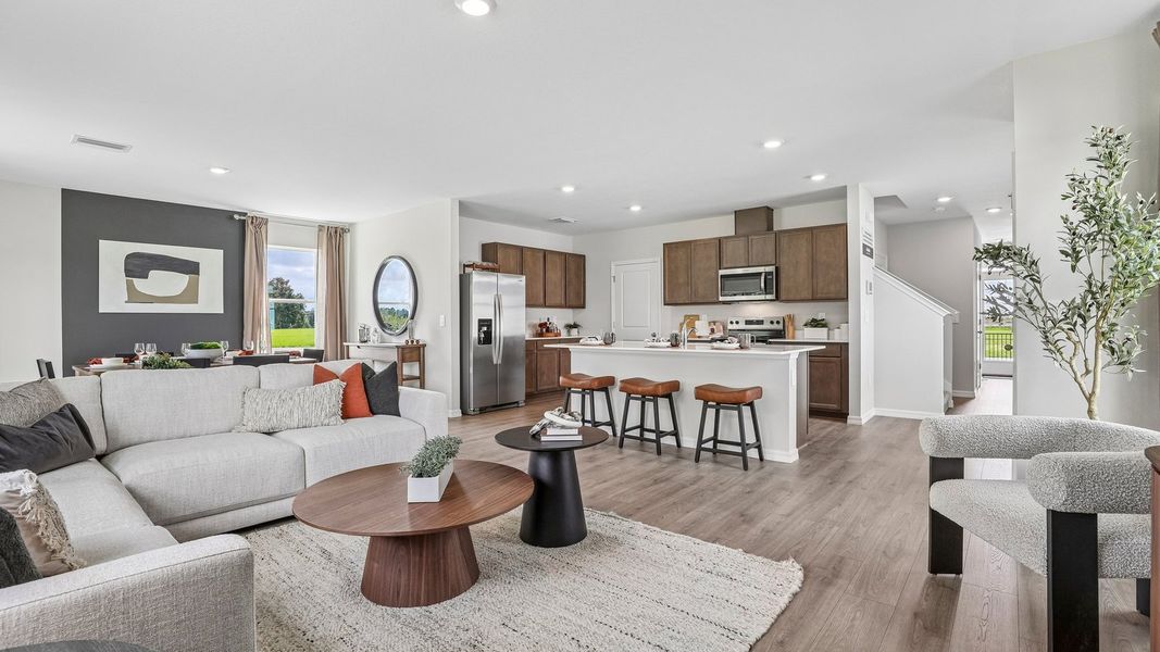 Furnished interior view inside a new home in Farm at Varrea, Plant City (Image 6).