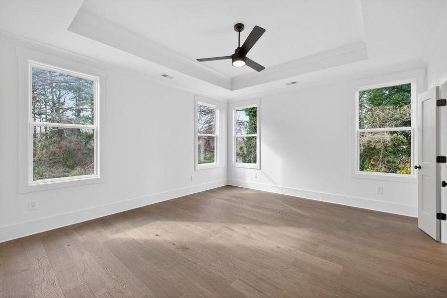 Spacious, unfurnished interior of a new home in , Marietta (Image 50).