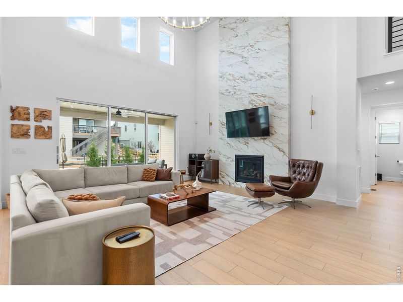 Furnished interior view inside a new home in Morgan Hill, Erie (Image 4).