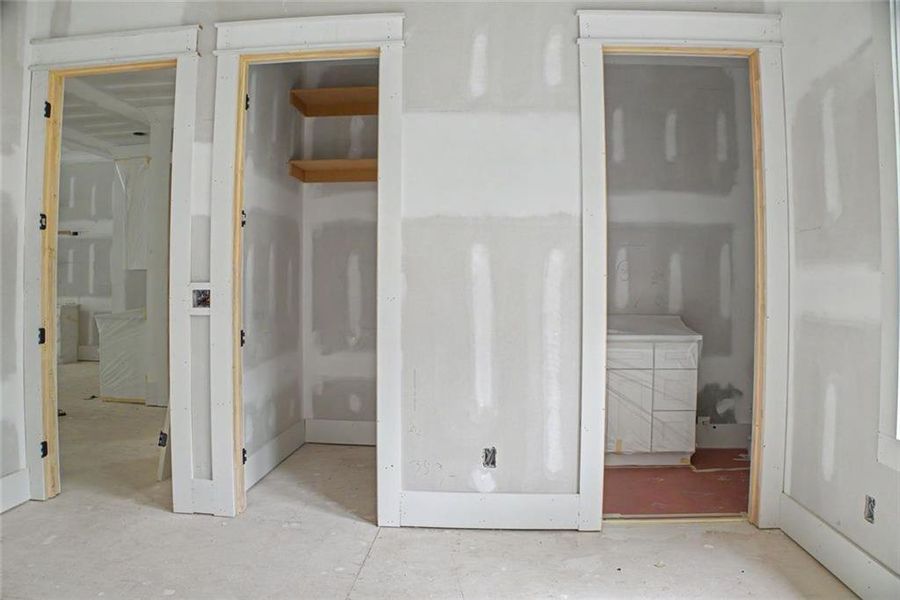 In-progress construction of a new home in , Dacula, GA (Image 37).