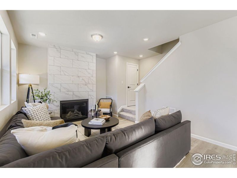 Furnished interior view inside a new home in Waterfield - Single Family Homes, Fort Collins (Image 5).
