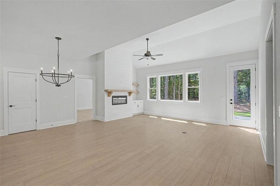 Spacious, unfurnished interior of a new home in , Dallas (Image 17). Spacious, unfurnished interior of a new home in , Dallas (Image 17).