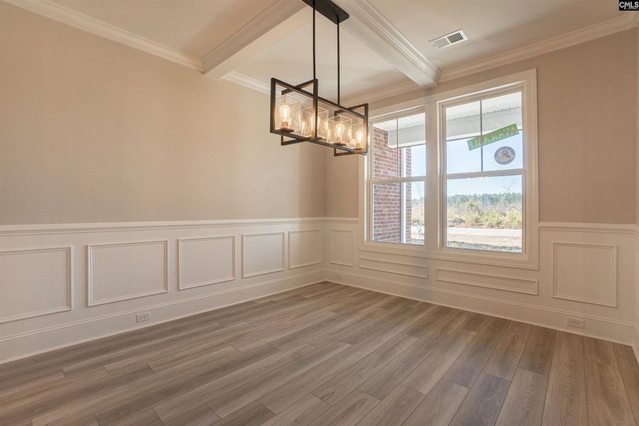 Spacious, unfurnished interior of a new home in The Cove, Sumter (Image 17). Spacious, unfurnished interior of a new home in The Cove, Sumter (Image 17).
